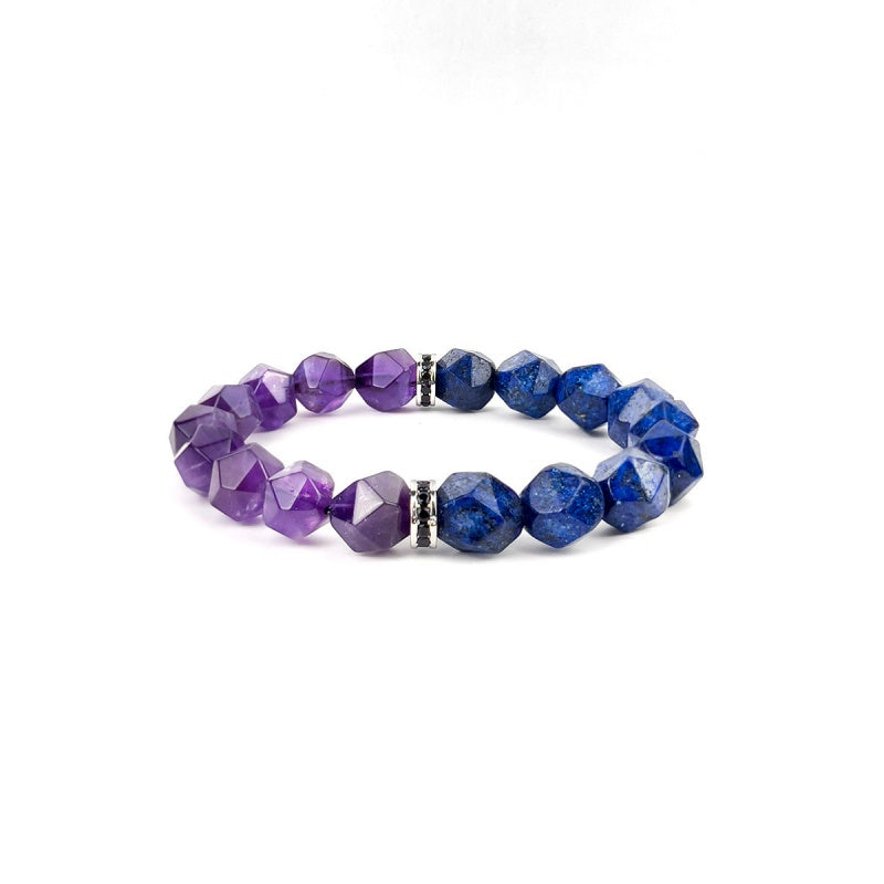 Amethyst & Lapis Lazuli Bracelet LAP