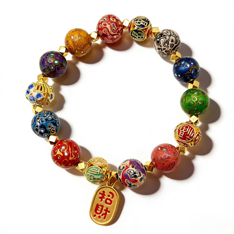 Imperial Lacquer Blessing Bracelet