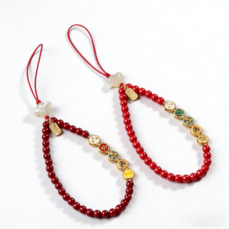Wealth Luck Phone Charm –  Prosperity Talisman for Abundance