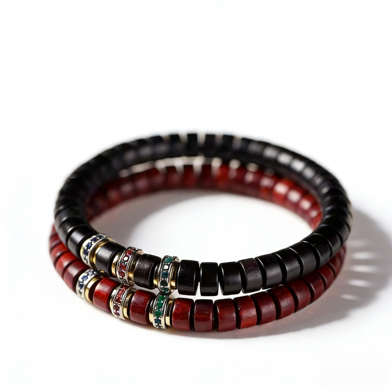 Couple Bracelets – Love, Protection & Peace Matching Set