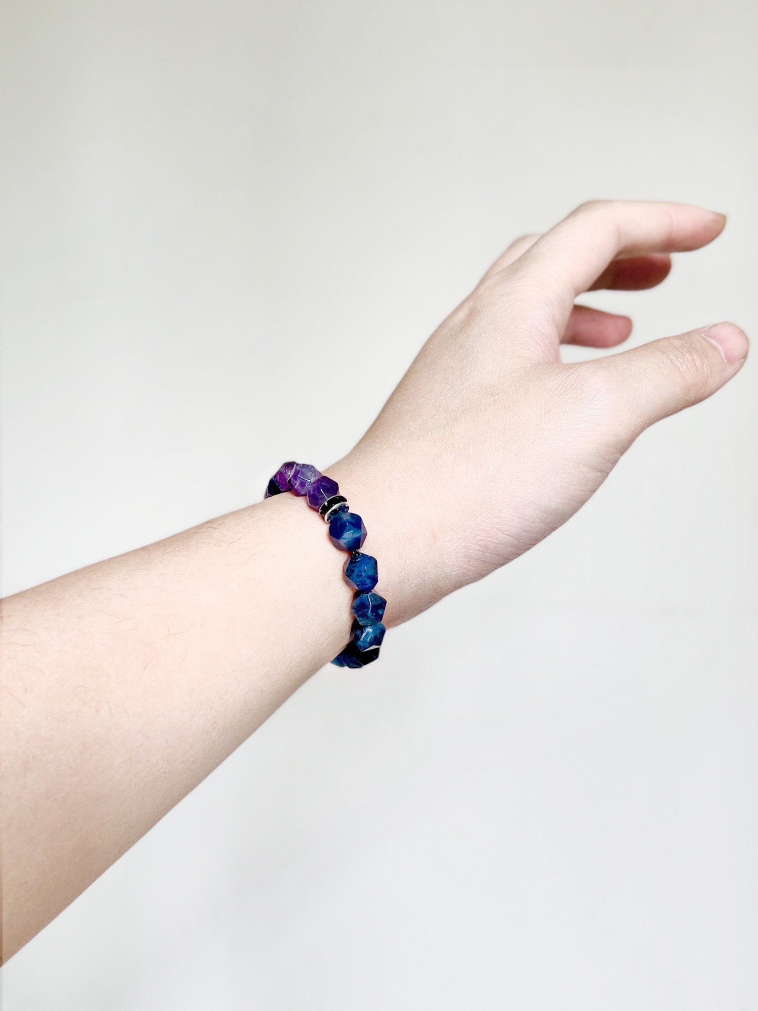 Amethyst & Lapis Lazuli Bracelet LAP