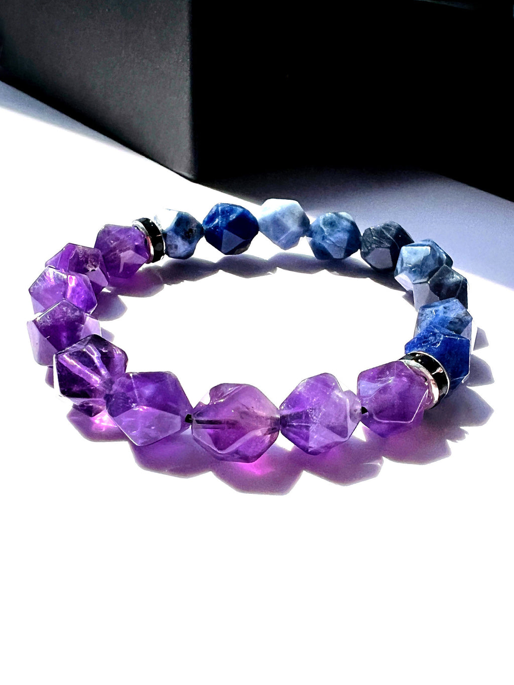 Amethyst & Lapis Lazuli Bracelet LAP