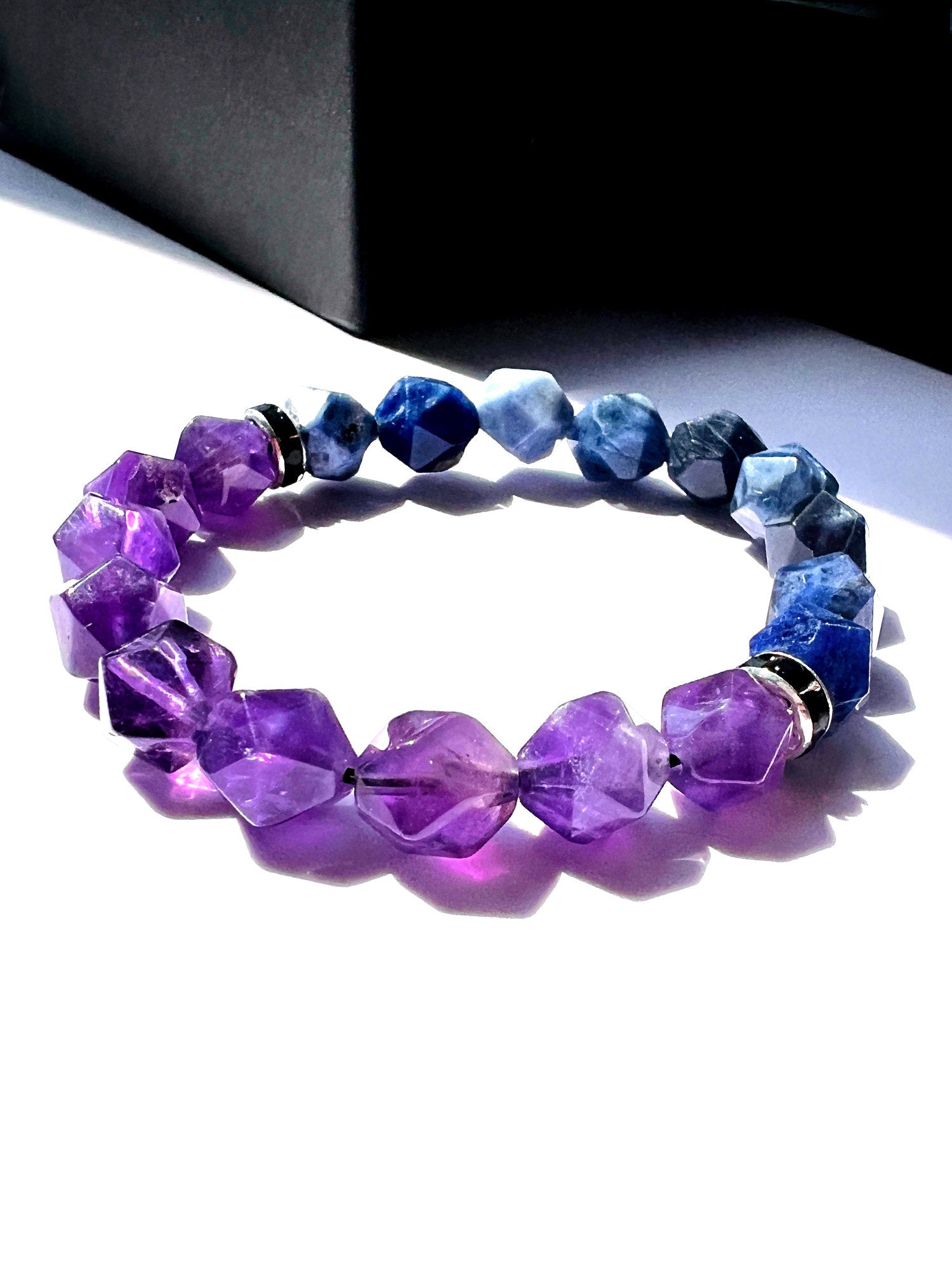 Amethyst & Lapis Lazuli Bracelet LAP