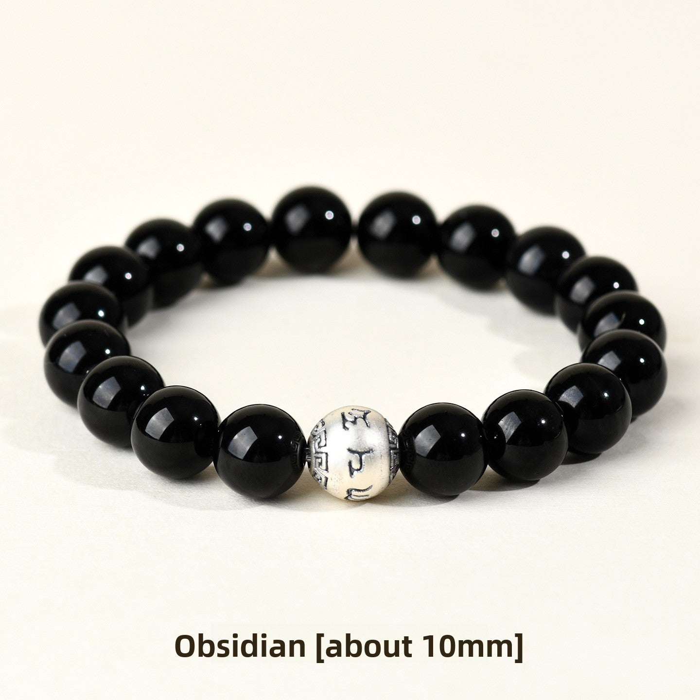 Natural Obsidian Energy Bracelet – Unisex / Couples Style
