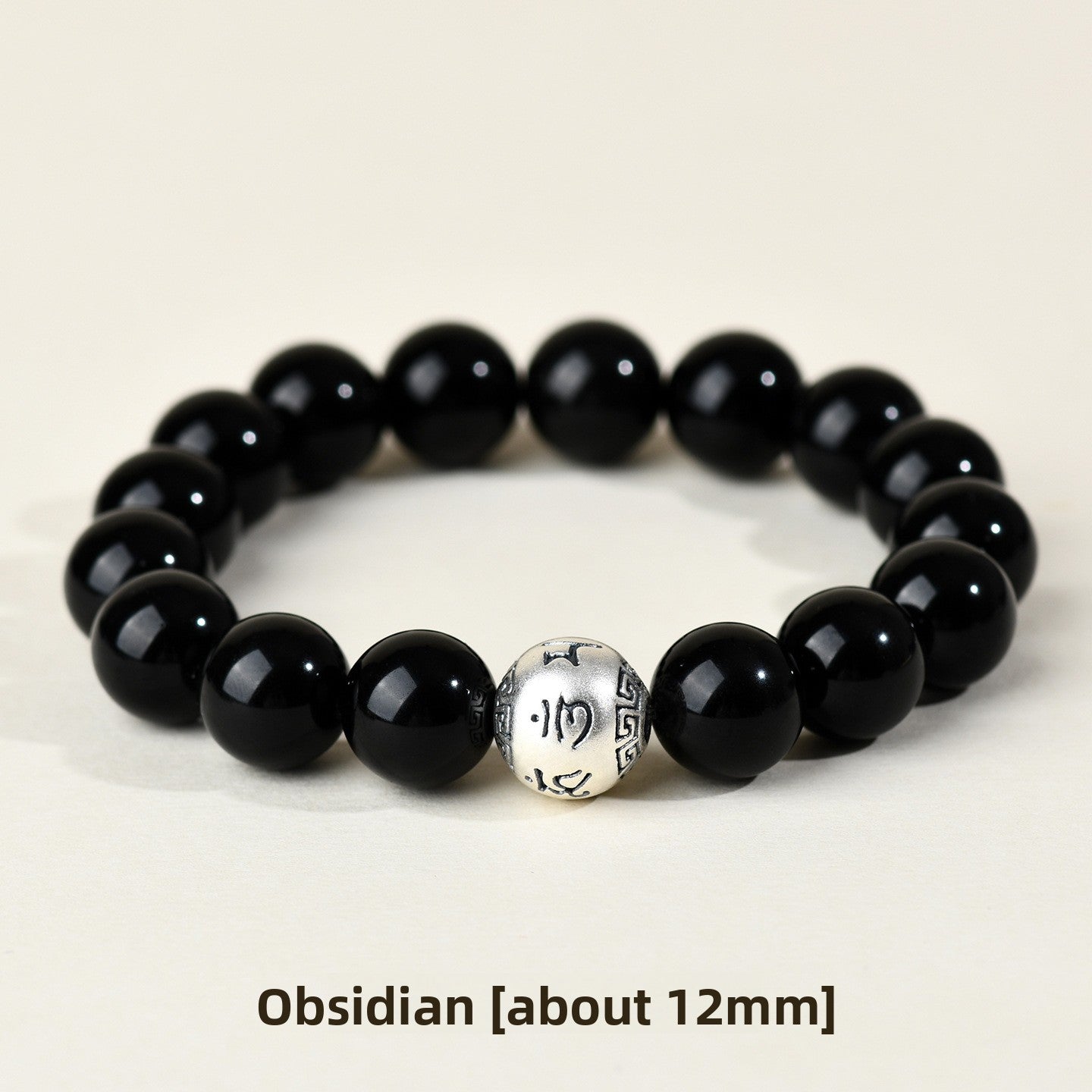 Natural Obsidian Energy Bracelet – Unisex / Couples Style