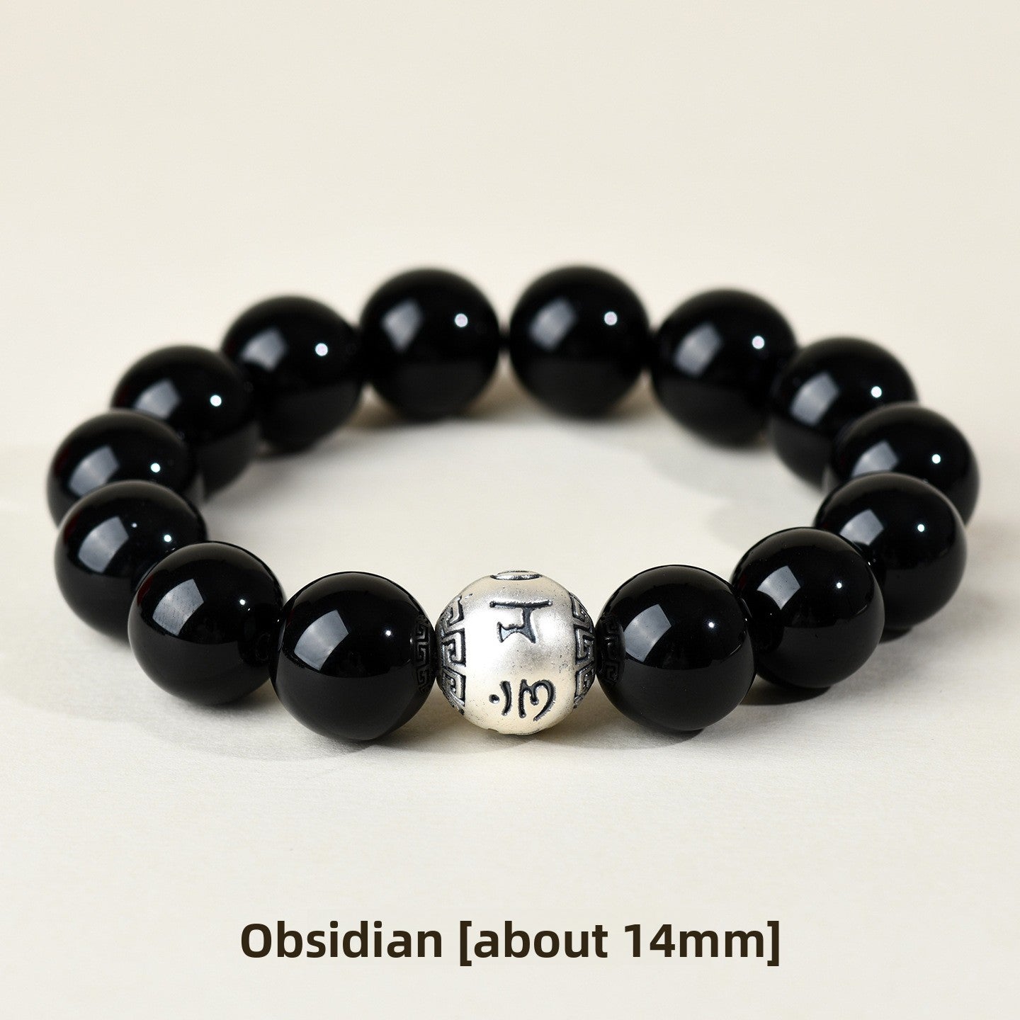 Natural Obsidian Energy Bracelet – Unisex / Couples Style