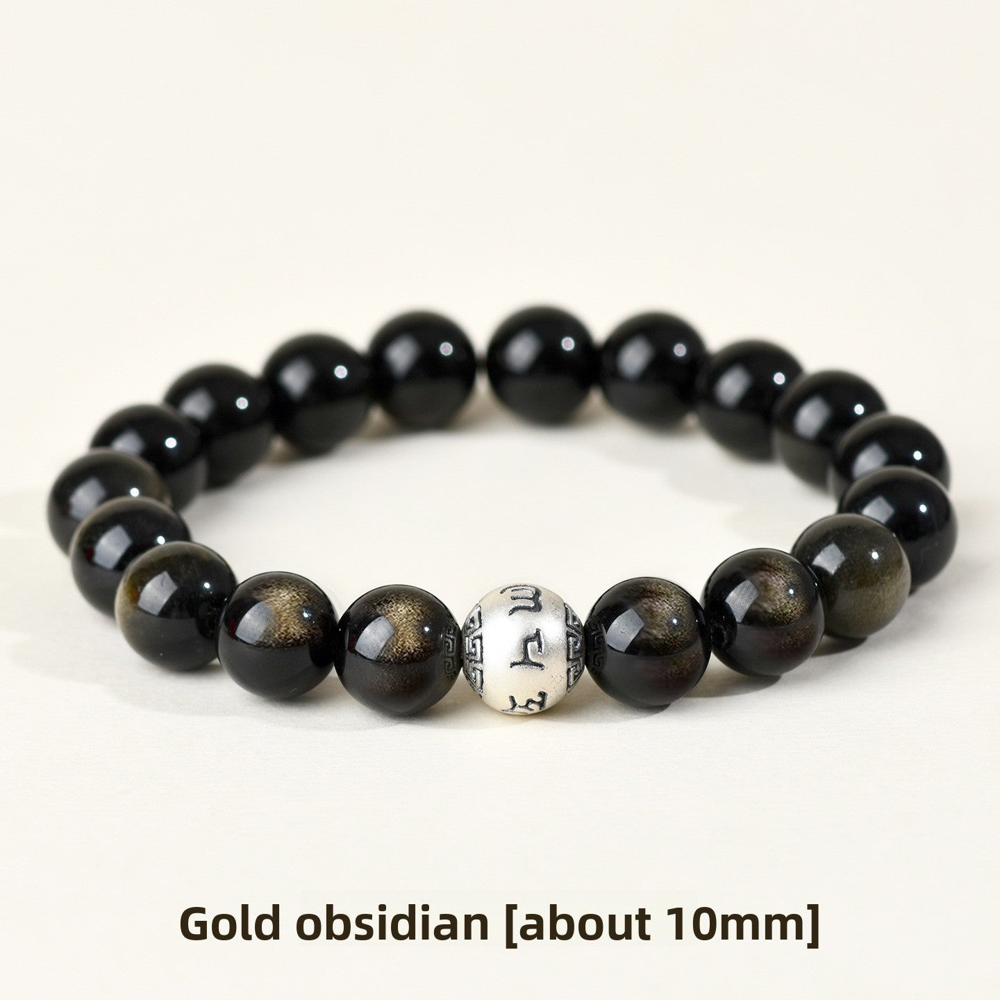 Natural Obsidian Energy Bracelet – Unisex / Couples Style