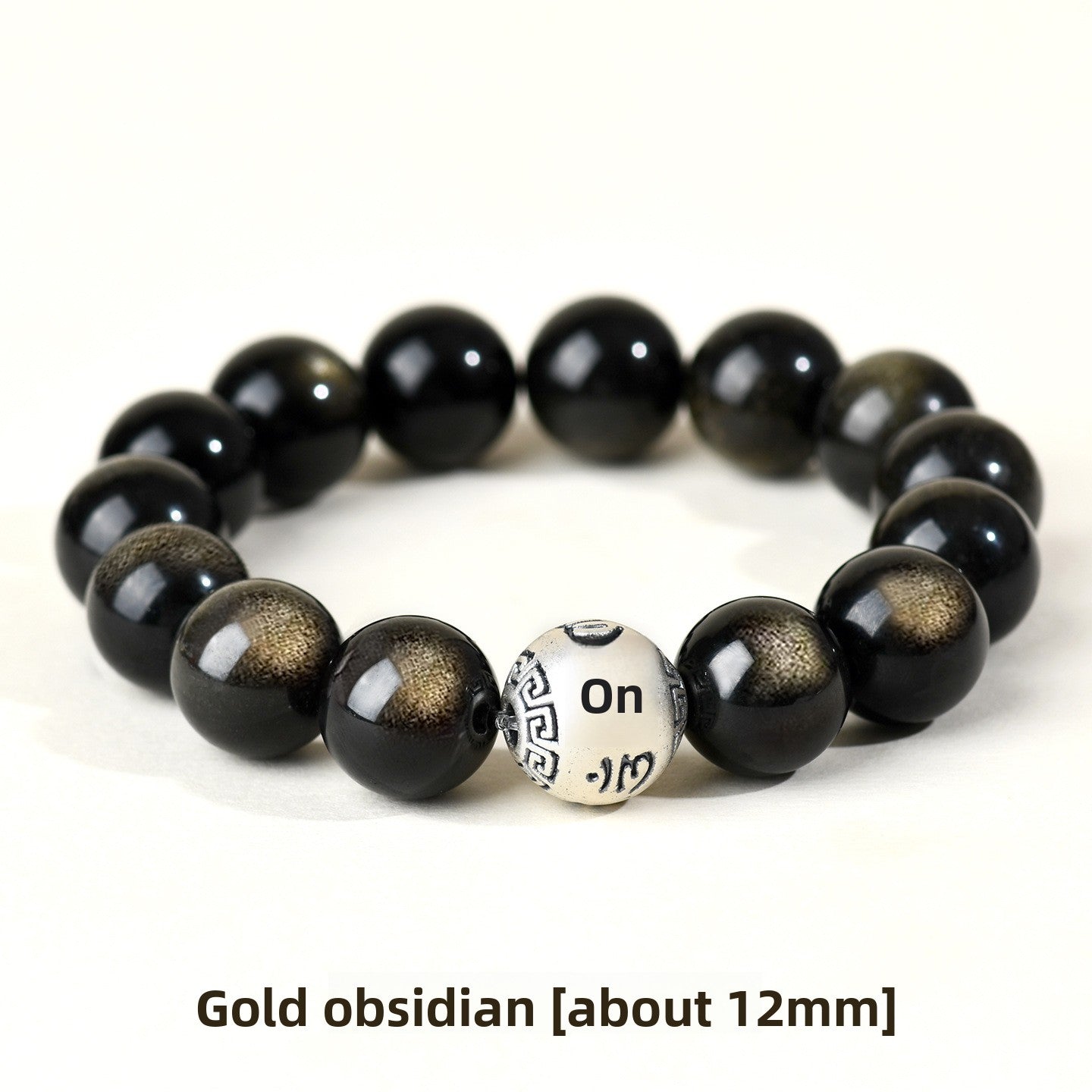 Natural Obsidian Energy Bracelet – Unisex / Couples Style