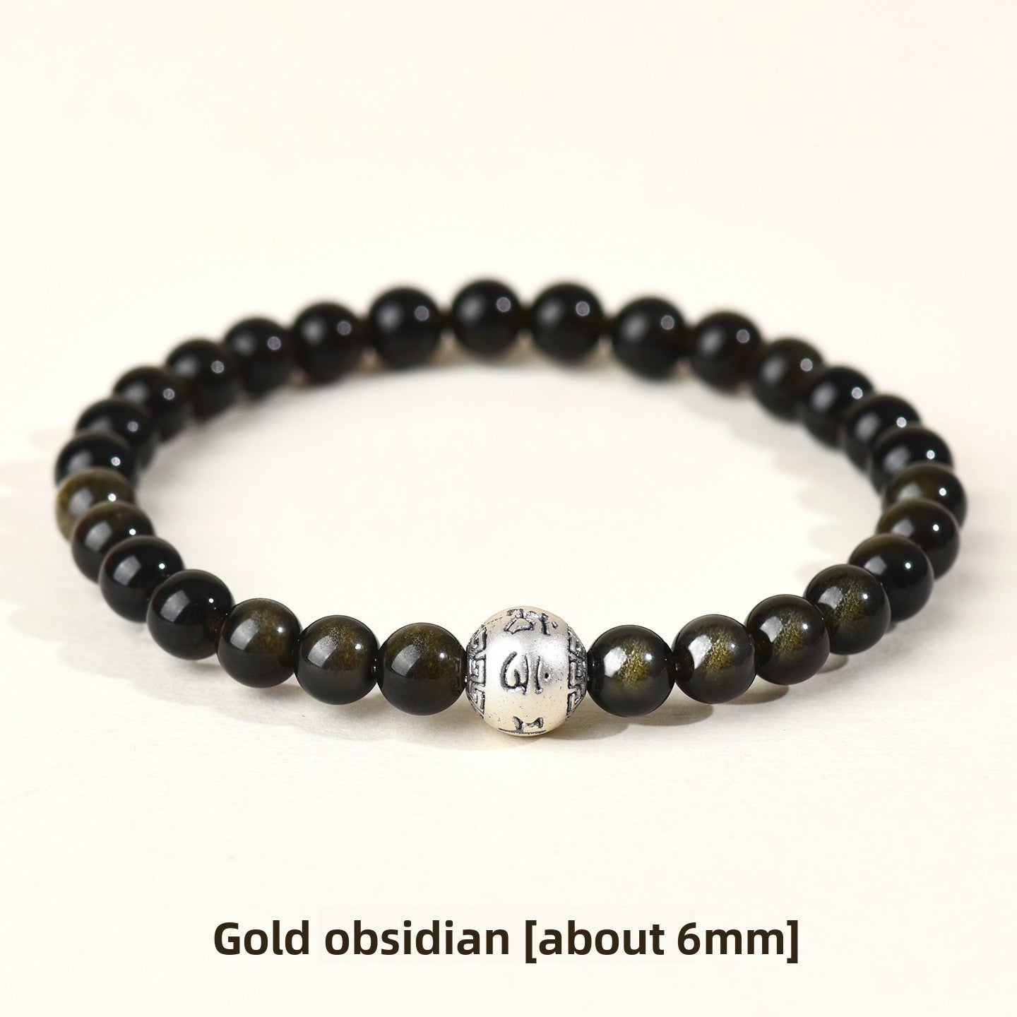 Natural Obsidian Energy Bracelet – Unisex / Couples Style