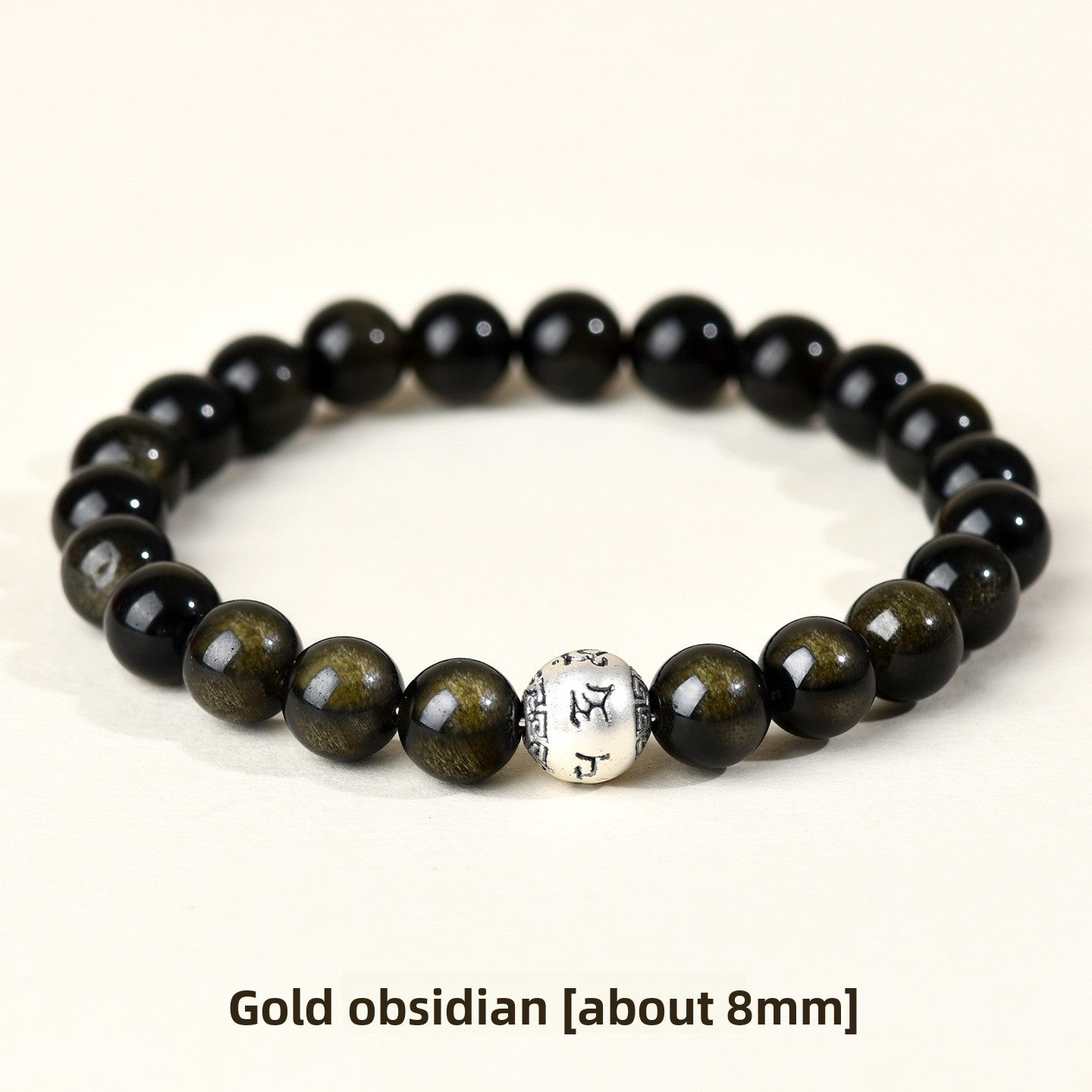 Natural Obsidian Energy Bracelet – Unisex / Couples Style